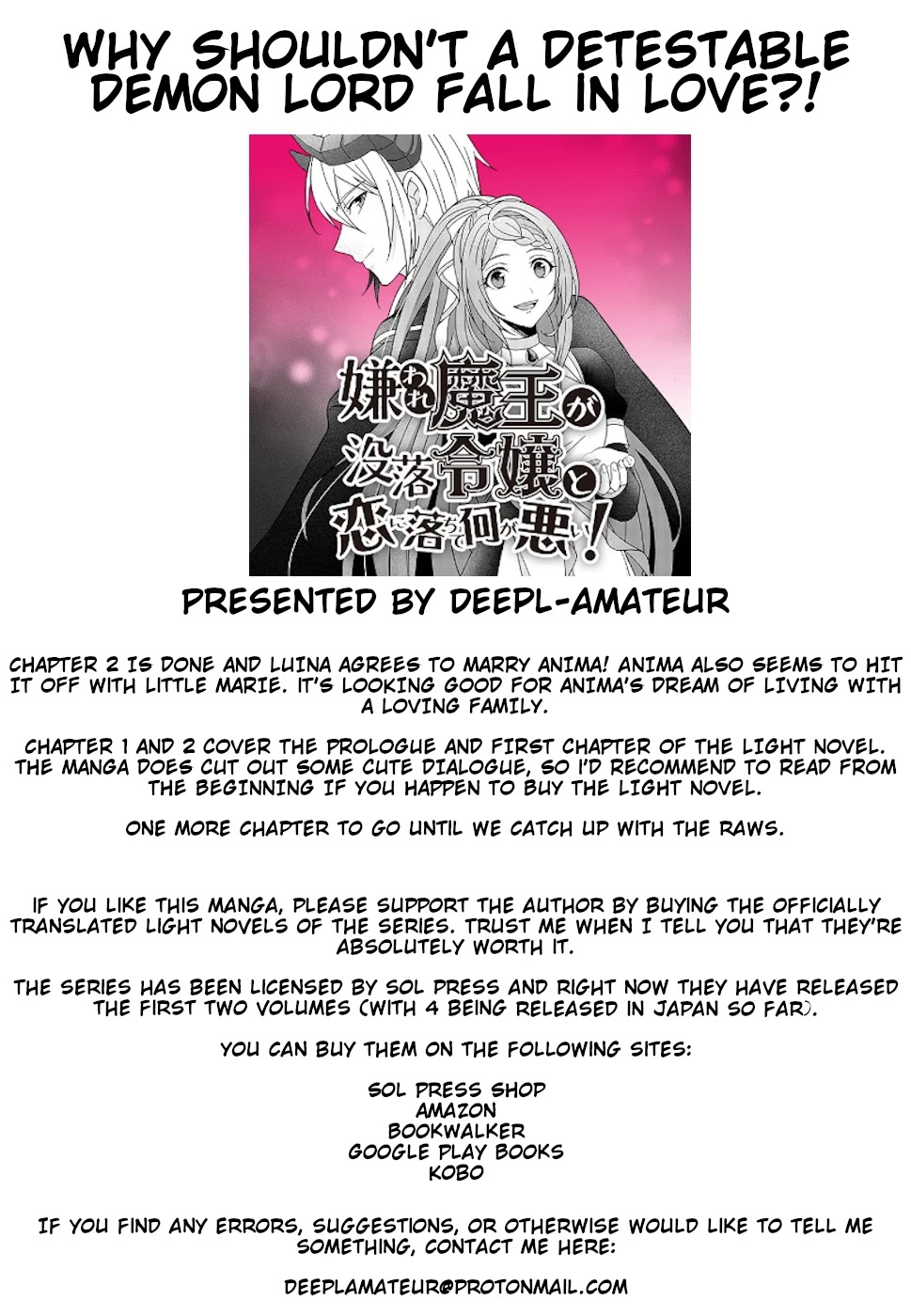 Why Shouldn't a Detestable Demon Lord Fall in Love?! Chapter 2 page 32 - Chapter 2