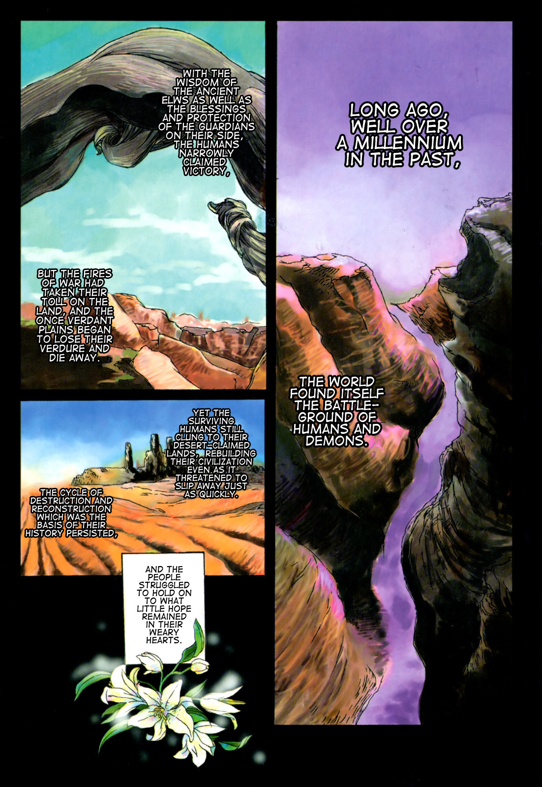 Wild Arms - Hananusubito Chapter 1.1 page 2 - Chapter 1.1: A Particular Existence (Part 1)