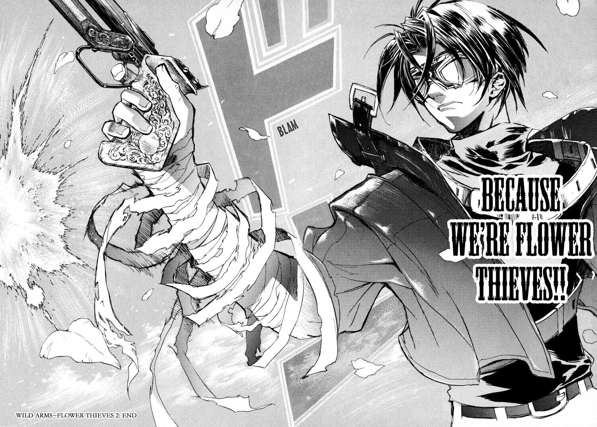 Wild Arms - Hananusubito Chapter 12 page 27 - Chapter 12: A Rival- And Friend? [END]