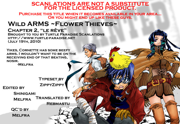 Wild Arms - Hananusubito Chapter 2 page 24 - Chapter 2: The Dream