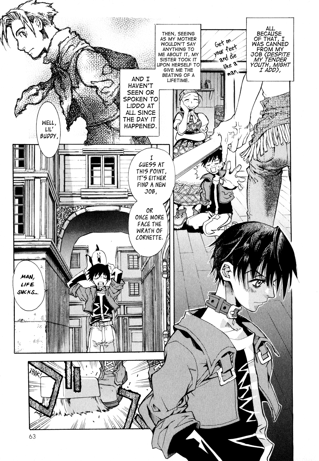 Wild Arms - Hananusubito Chapter 2 page 3 - Chapter 2: The Dream