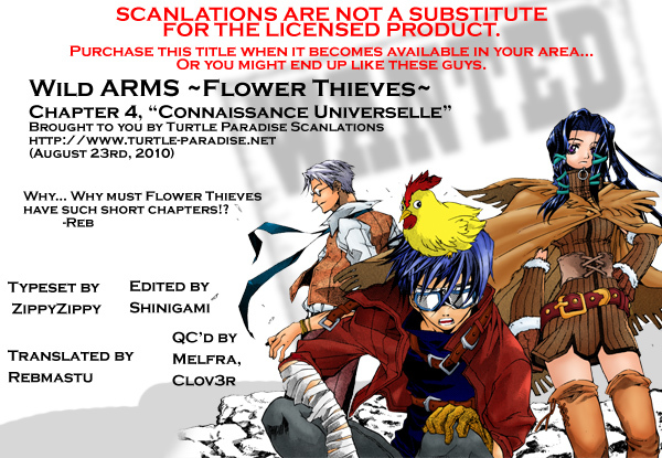 Wild Arms - Hananusubito Chapter 4 page 22 - Chapter 4: I Know All There is to Know