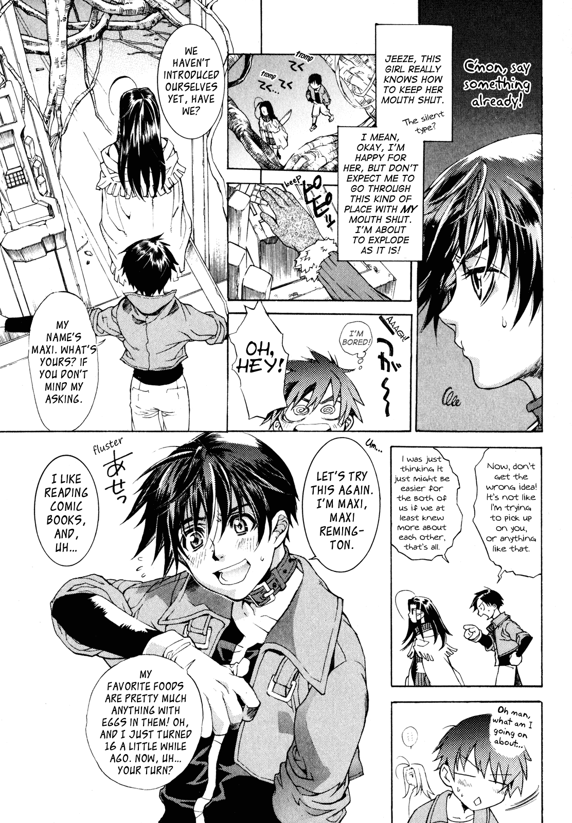 Wild Arms - Hananusubito Chapter 4 page 9 - Chapter 4: I Know All There is to Know