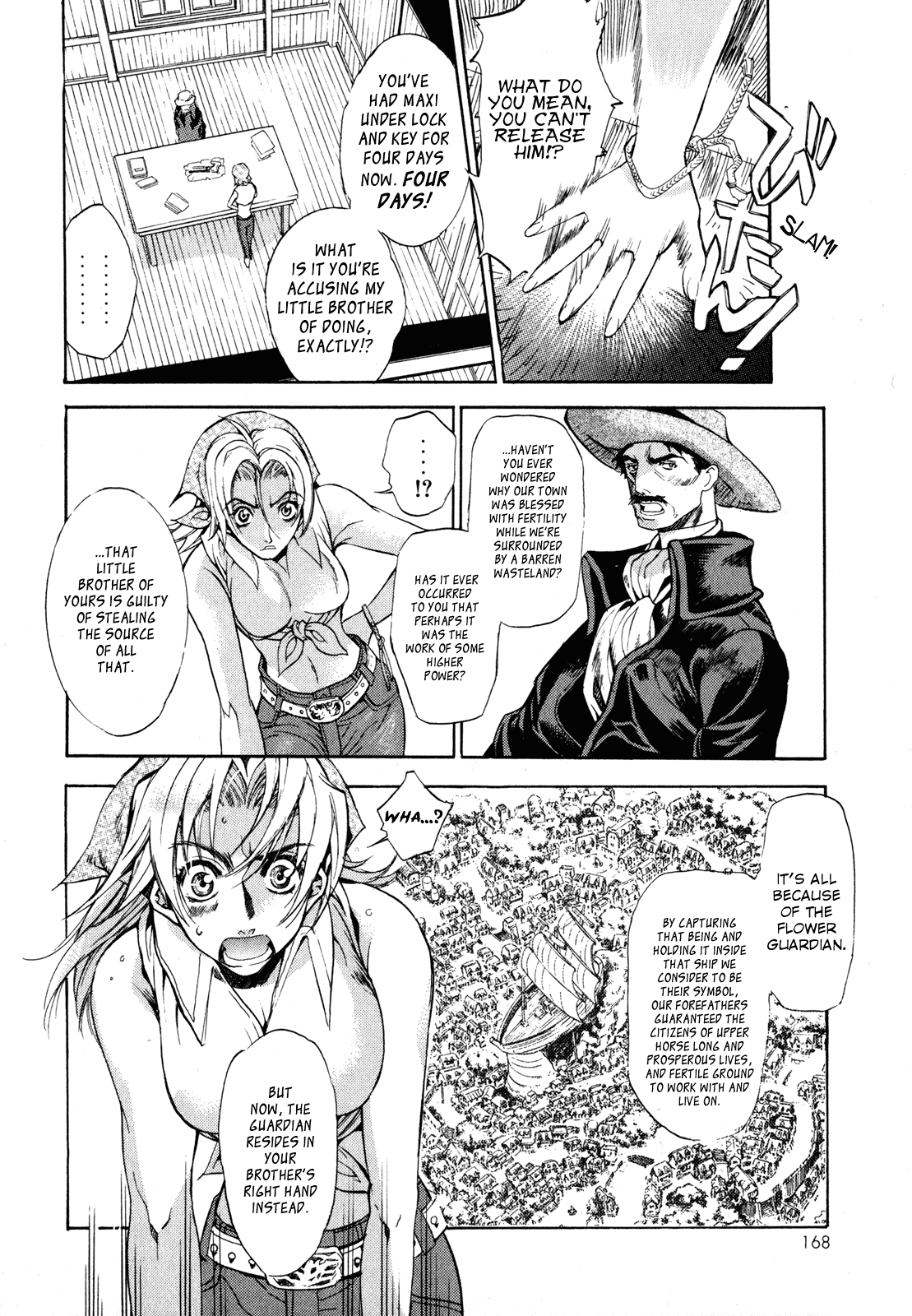 Wild Arms - Hananusubito Chapter 7 page 4 - Chapter 7: Let's Travel the World Together