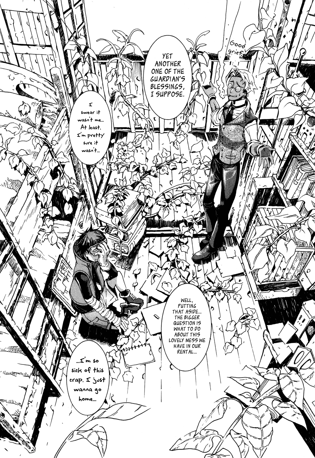 Wild Arms - Hananusubito Chapter 8.1 page 19 - Chapter 8.1: Frame of Mind (Part 1)