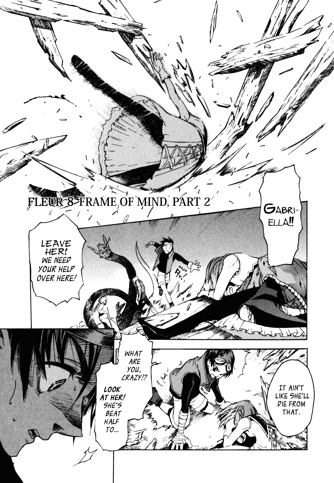 Wild Arms - Hananusubito Chapter 8.2 page 1 - Chapter 8.2: Frame of Mind (Part 2)