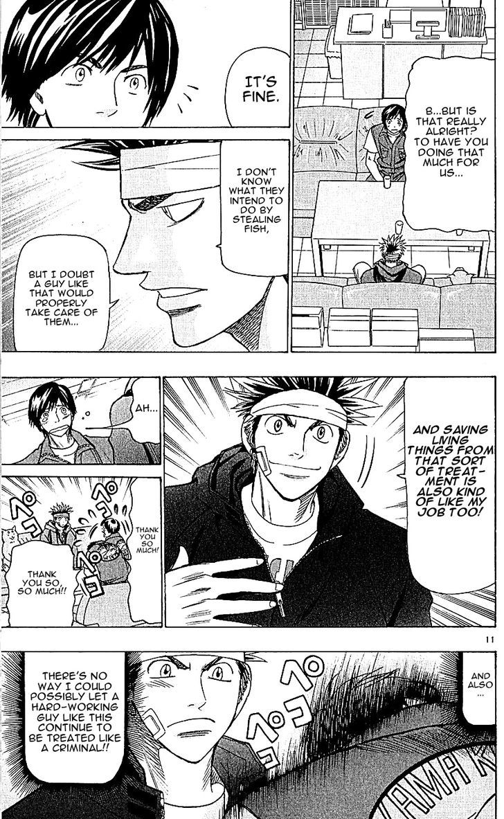 Wild Life Chapter 119 page 11 - Chapter 119 : Tesshou and the crab