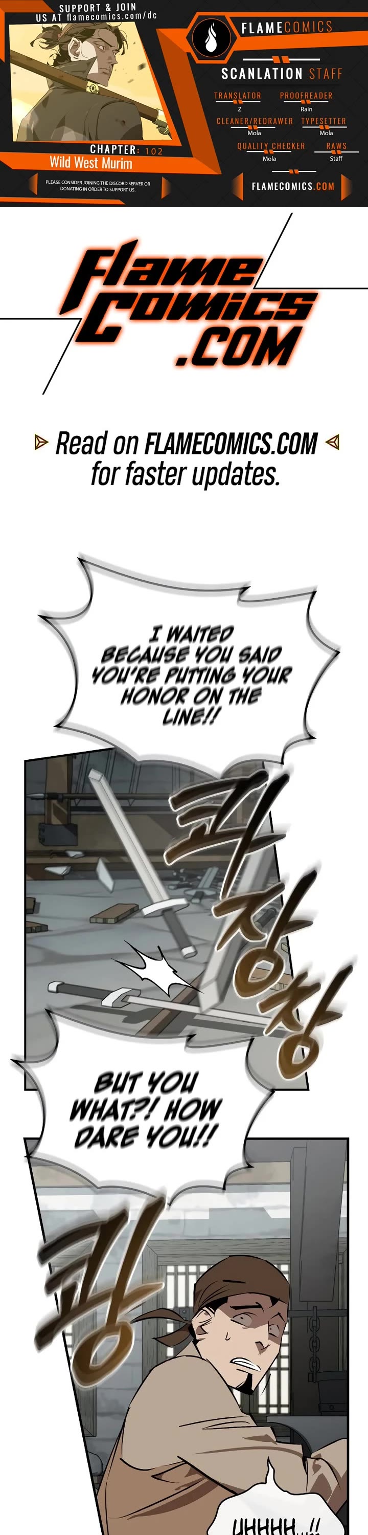 Wild West Murim Chapter 102 page 1 - Chapter 102