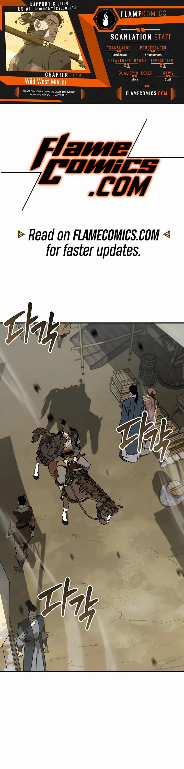Wild West Murim Chapter 116 page 1 - Chapter 116
