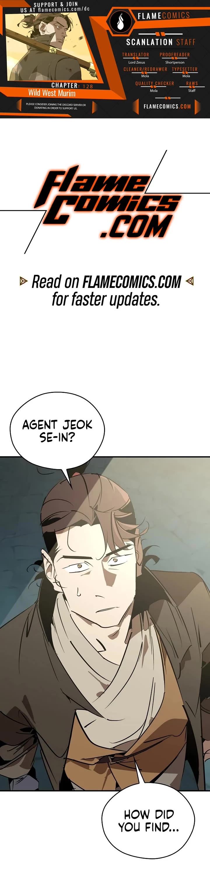 Wild West Murim Chapter 128 page 1 - Chapter 128