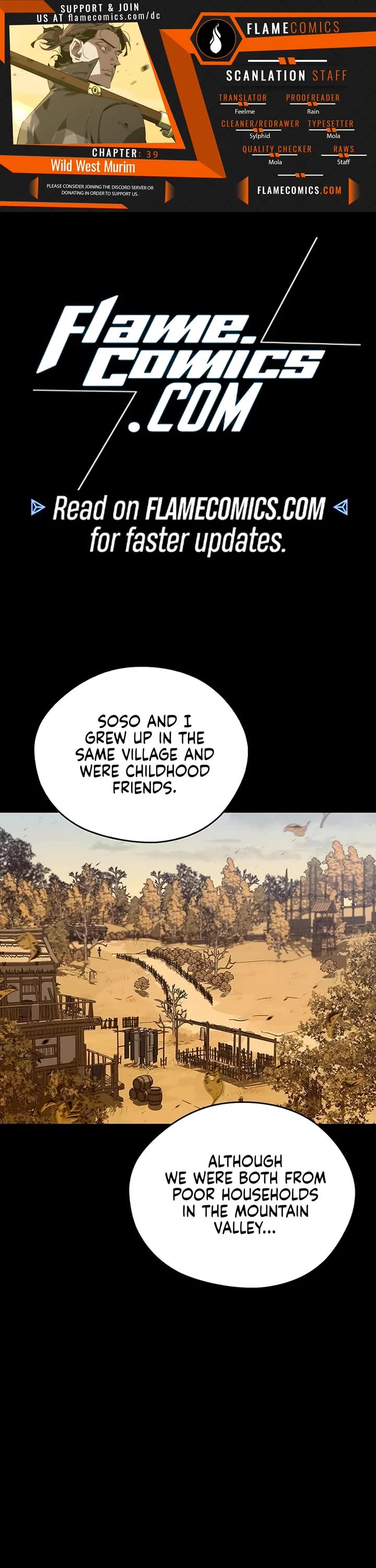 Wild West Murim Chapter 39 page 1 - Chapter 39