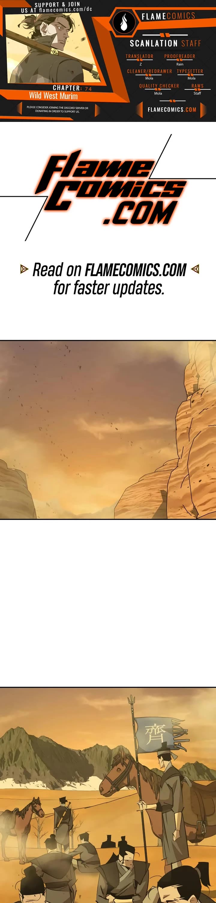 Wild West Murim Chapter 74 page 1 - Chapter 74