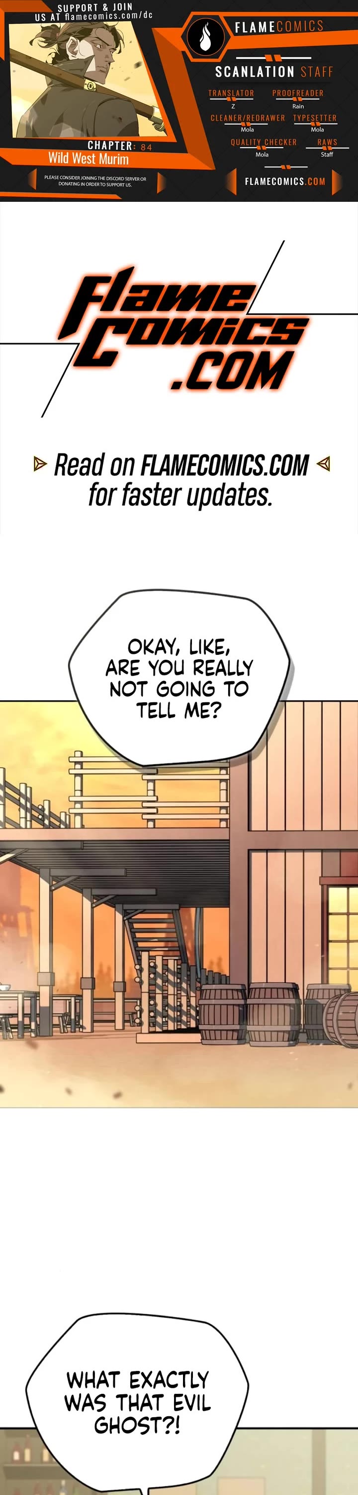 Wild West Murim Chapter 84 page 1 - Chapter 84