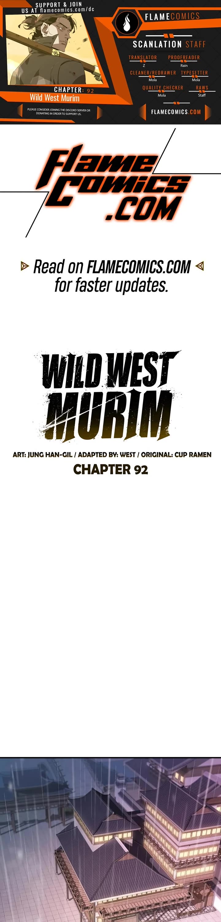 Wild West Murim Chapter 92 page 1 - Chapter 92