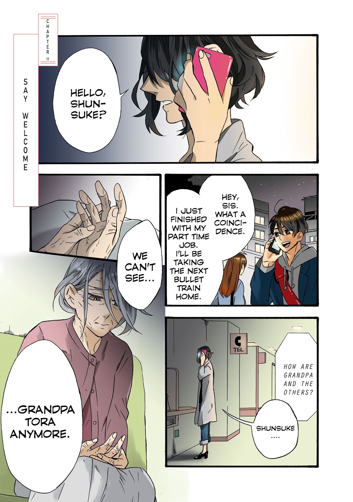 Will you marry me again if you are reborn? Chapter 12 page 2 - Chapter 12: Say Welcome