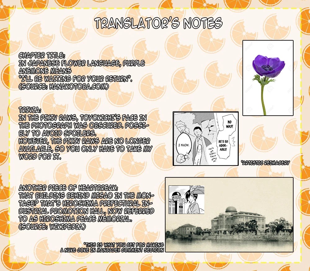 Will you marry me again if you are reborn? Chapter 17 page 35 - Chapter 17: The Meaning of Purple Anemone