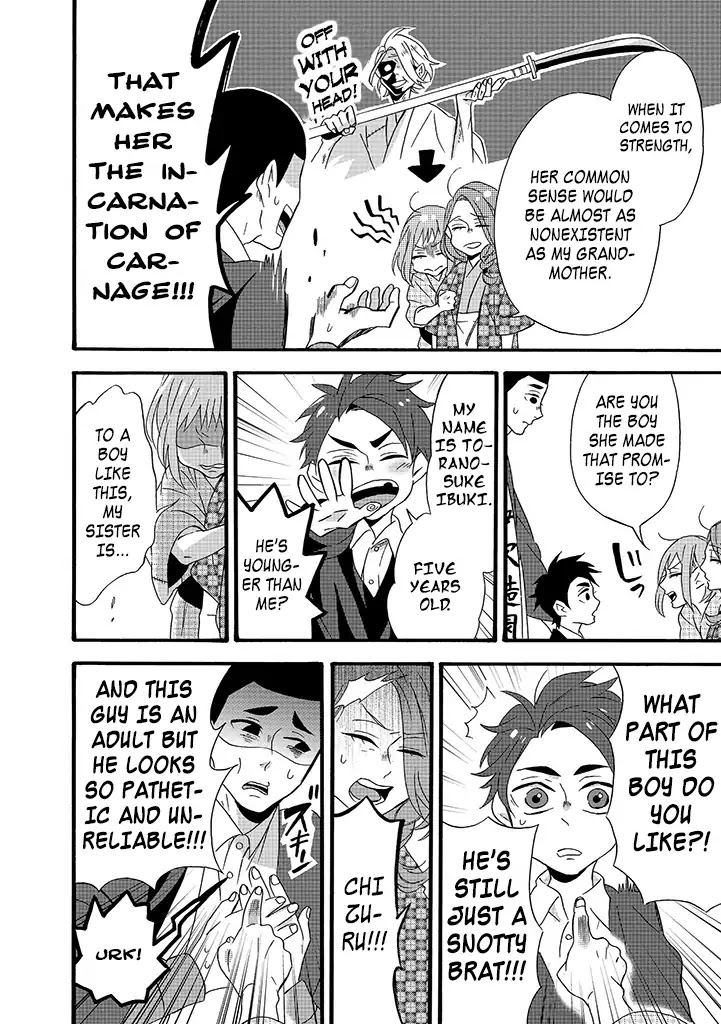 Will you marry me again if you are reborn? Chapter 6 page 8 - Chapter 6: Girl of Carnage and Savage Daruma