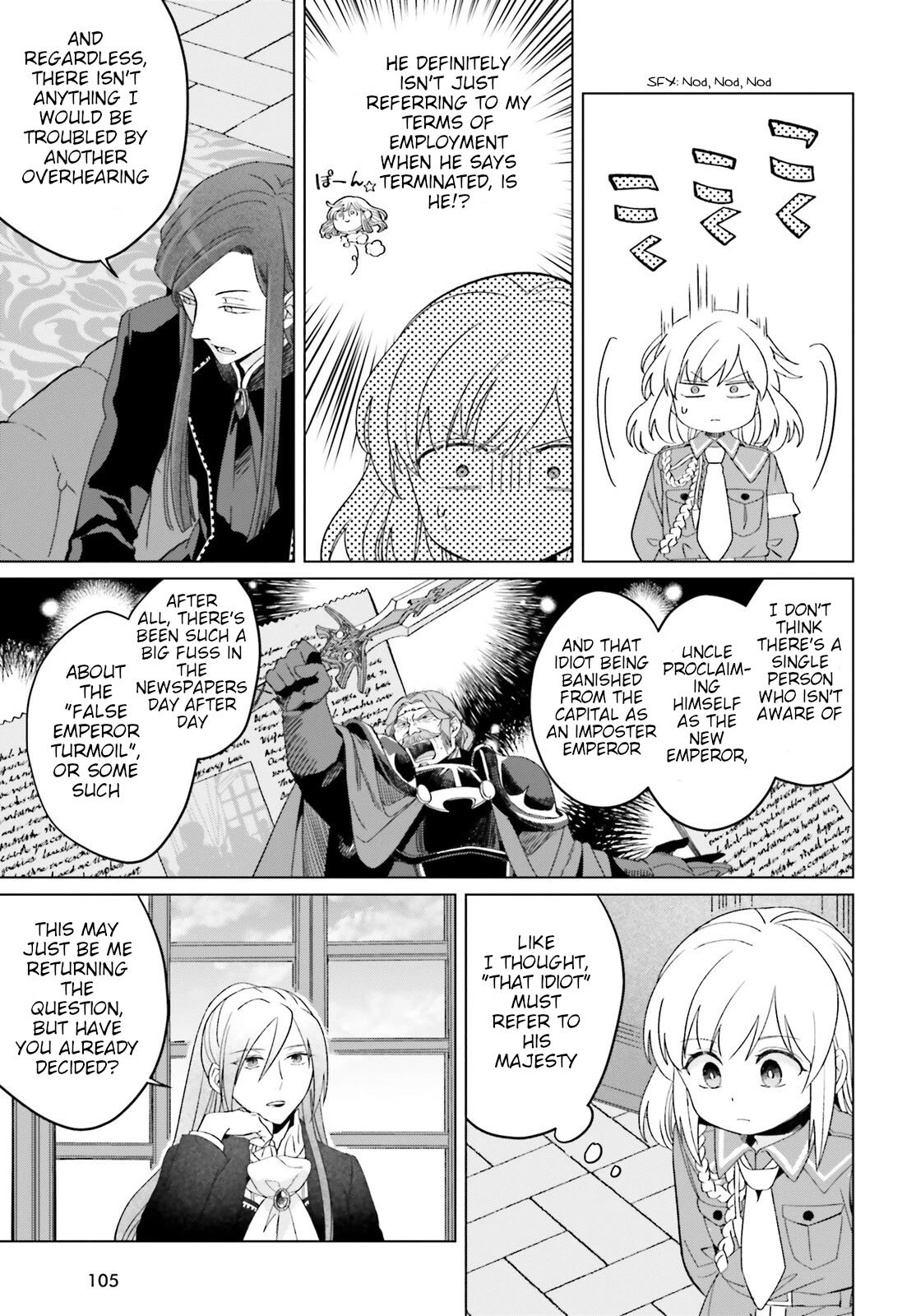 Win Over the Dragon Emperor This Time Around, Noble Girl! Chapter 21 page 3 - Chapter 21