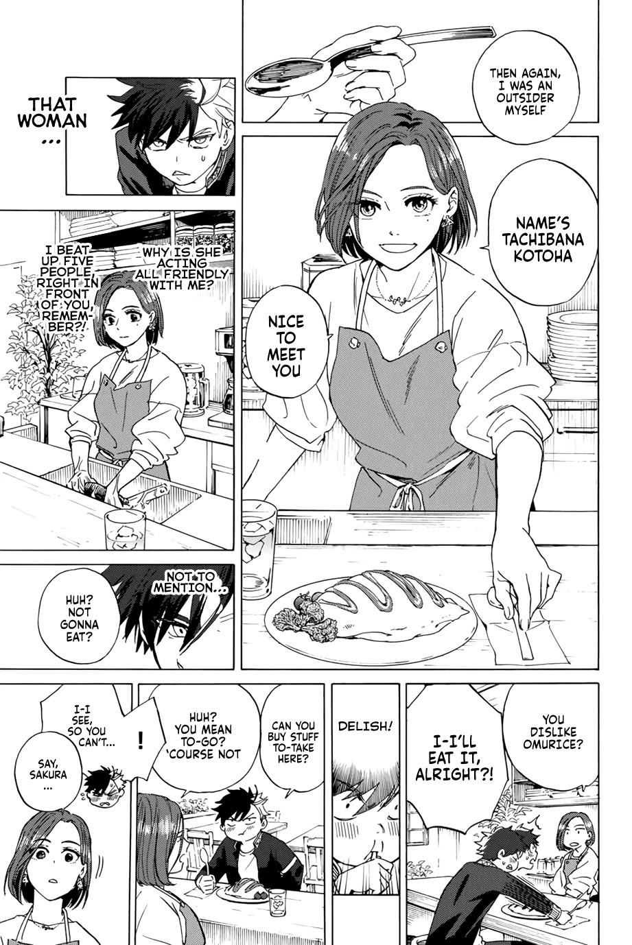 Wind Breaker (NII Satoru) Chapter 1 page 10 - Chapter 1: Sakura and Fuurin