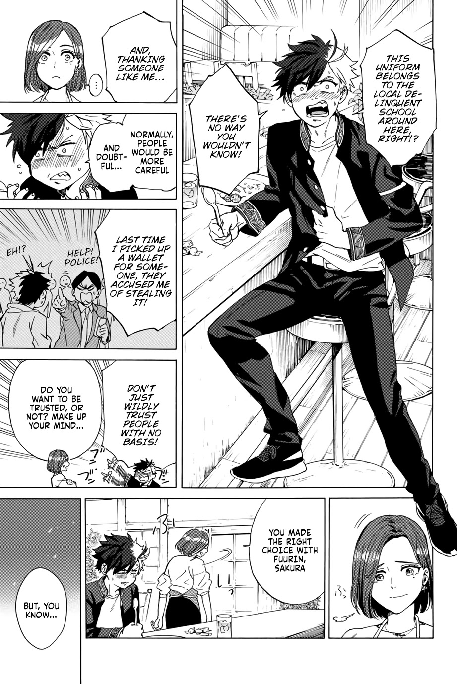 Wind Breaker (NII Satoru) Chapter 1 page 18 - Chapter 1: Sakura and Fuurin