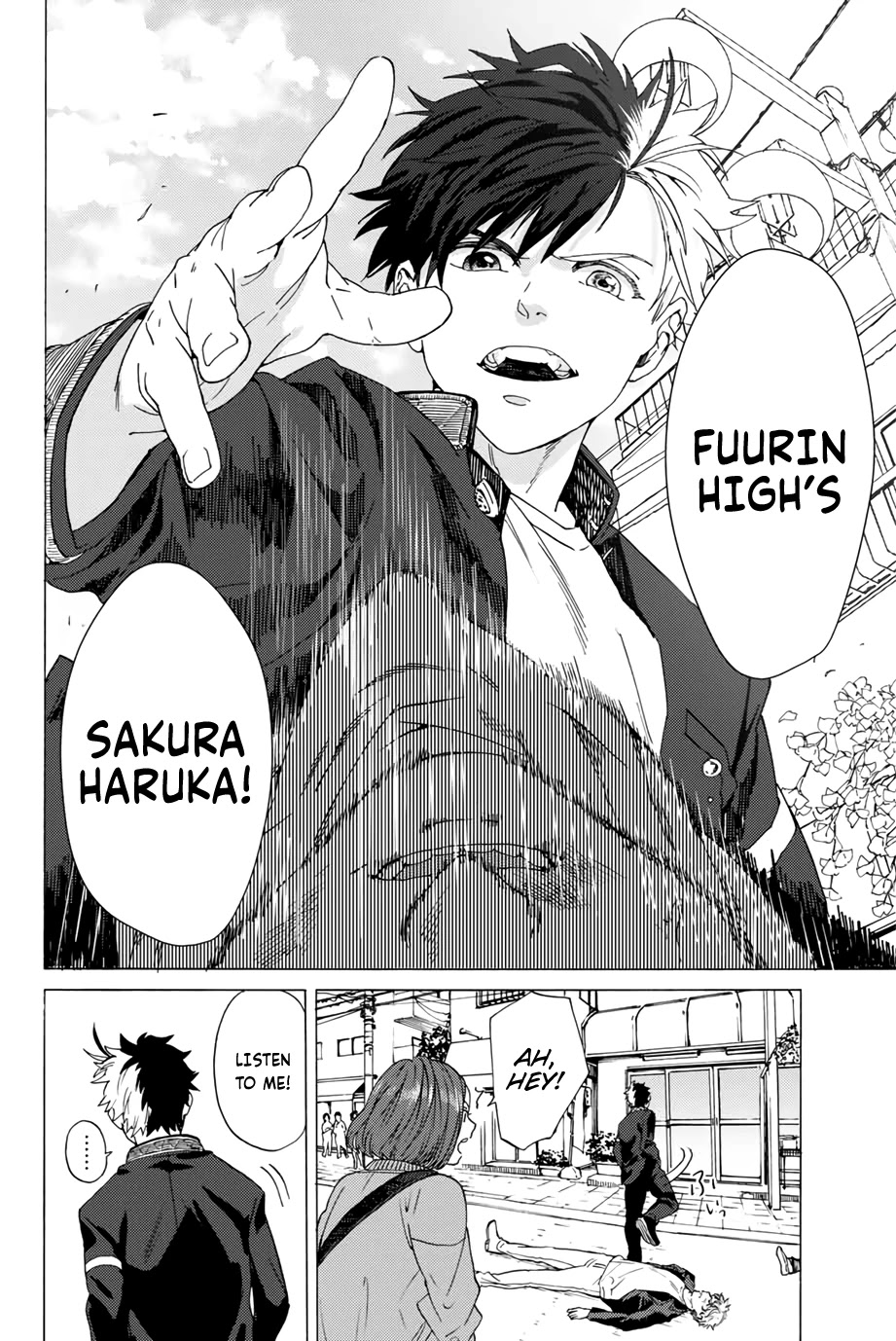 Wind Breaker (NII Satoru) Chapter 1 page 7 - Chapter 1: Sakura and Fuurin