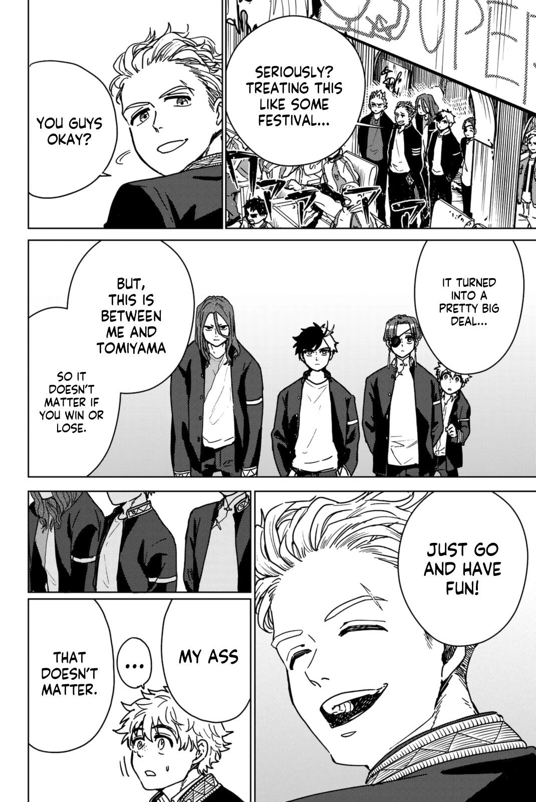 Wind Breaker (NII Satoru) Chapter 10 page 11 - Chapter 10: Sugishita Kyoutarou vs Arima Yukinari