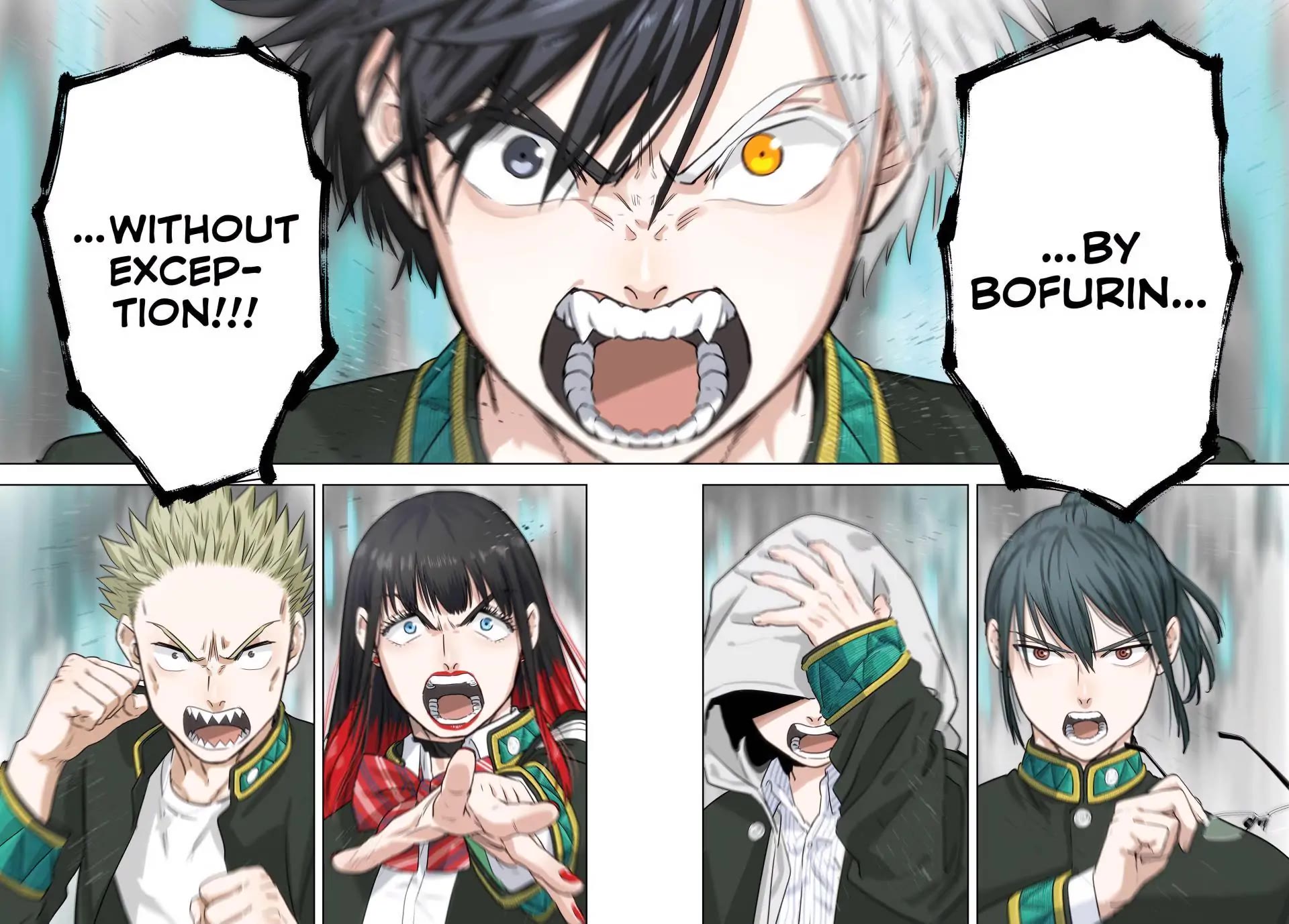 Wind Breaker (NII Satoru) Chapter 100 page 17 - Chapter 100: The Great Fires of Extinction - Opening Arc