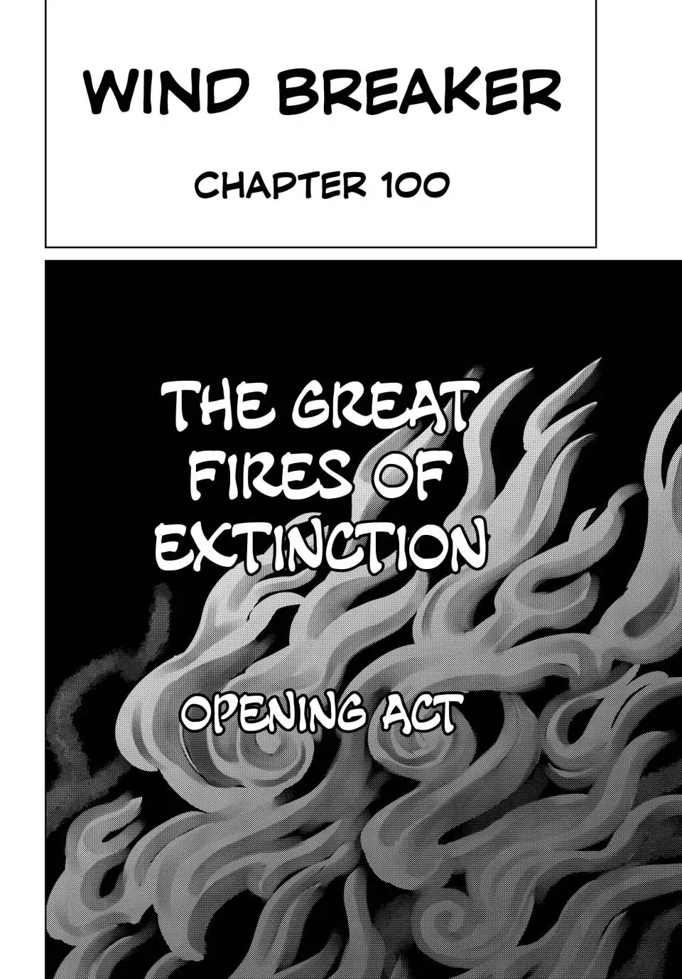 Wind Breaker (NII Satoru) Chapter 100 page 23 - Chapter 100: The Great Fires of Extinction - Opening Arc