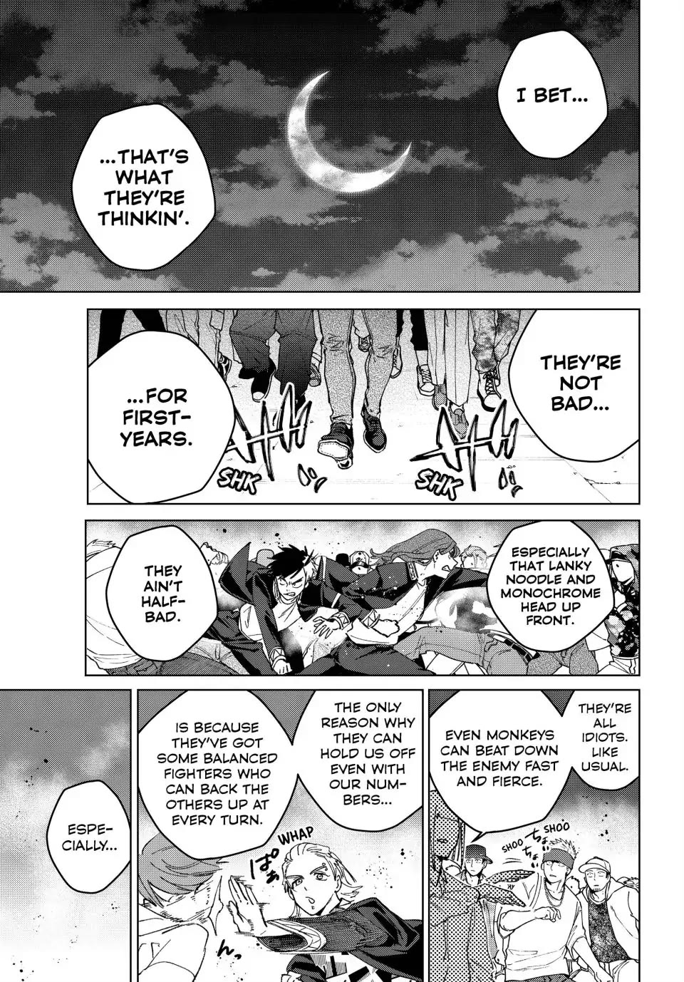 Wind Breaker (NII Satoru) Chapter 103 page 17 - Chapter 103: Dark Clouds