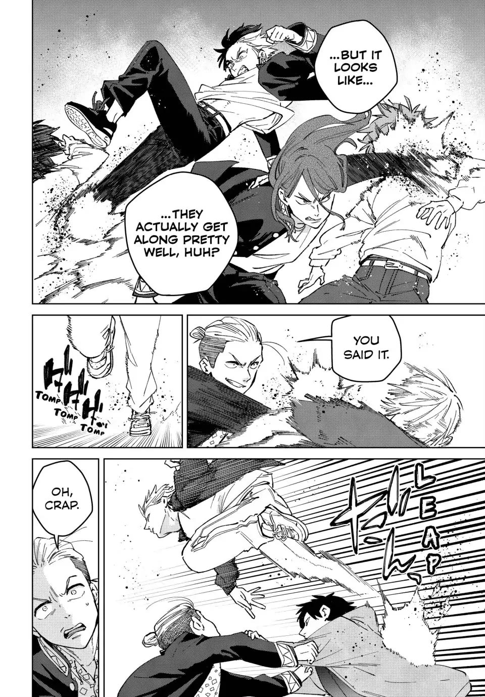 Wind Breaker (NII Satoru) Chapter 103 page 4 - Chapter 103: Dark Clouds