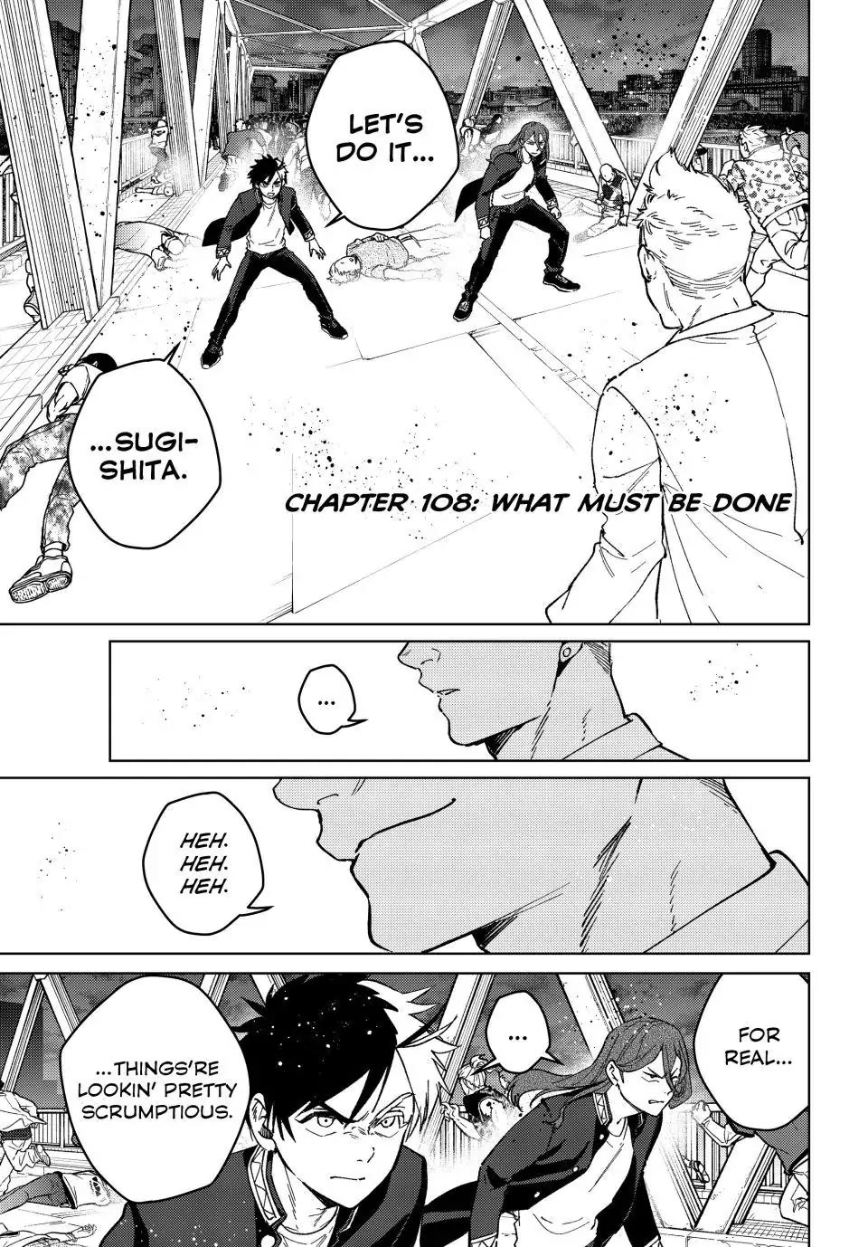 Wind Breaker (NII Satoru) Chapter 108 page 1 - Chapter 108: What Must Be Done