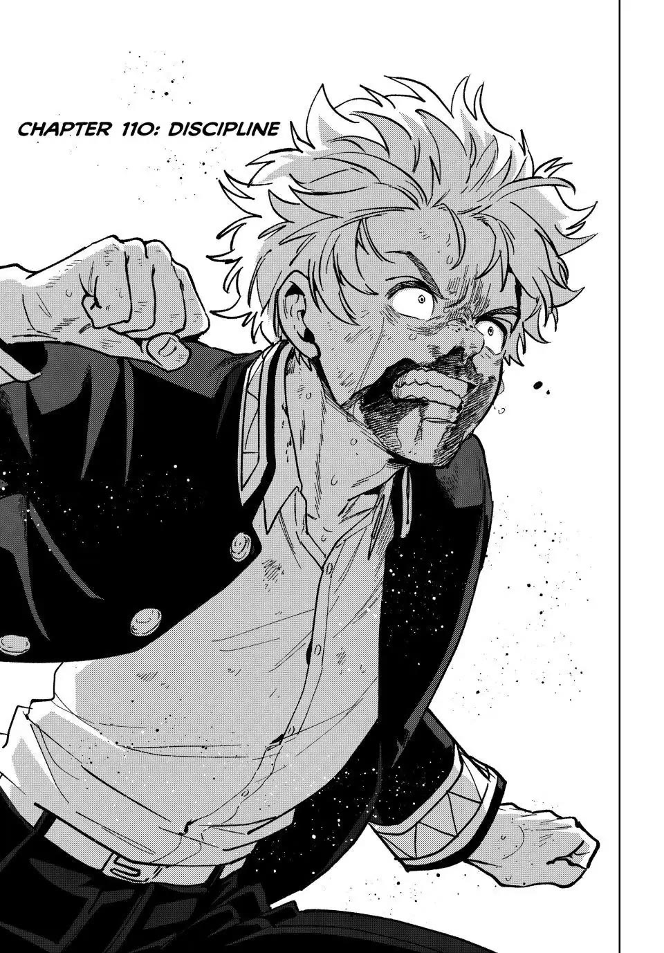 Wind Breaker (NII Satoru) Chapter 110 page 1 - Chapter 110: Dicipline