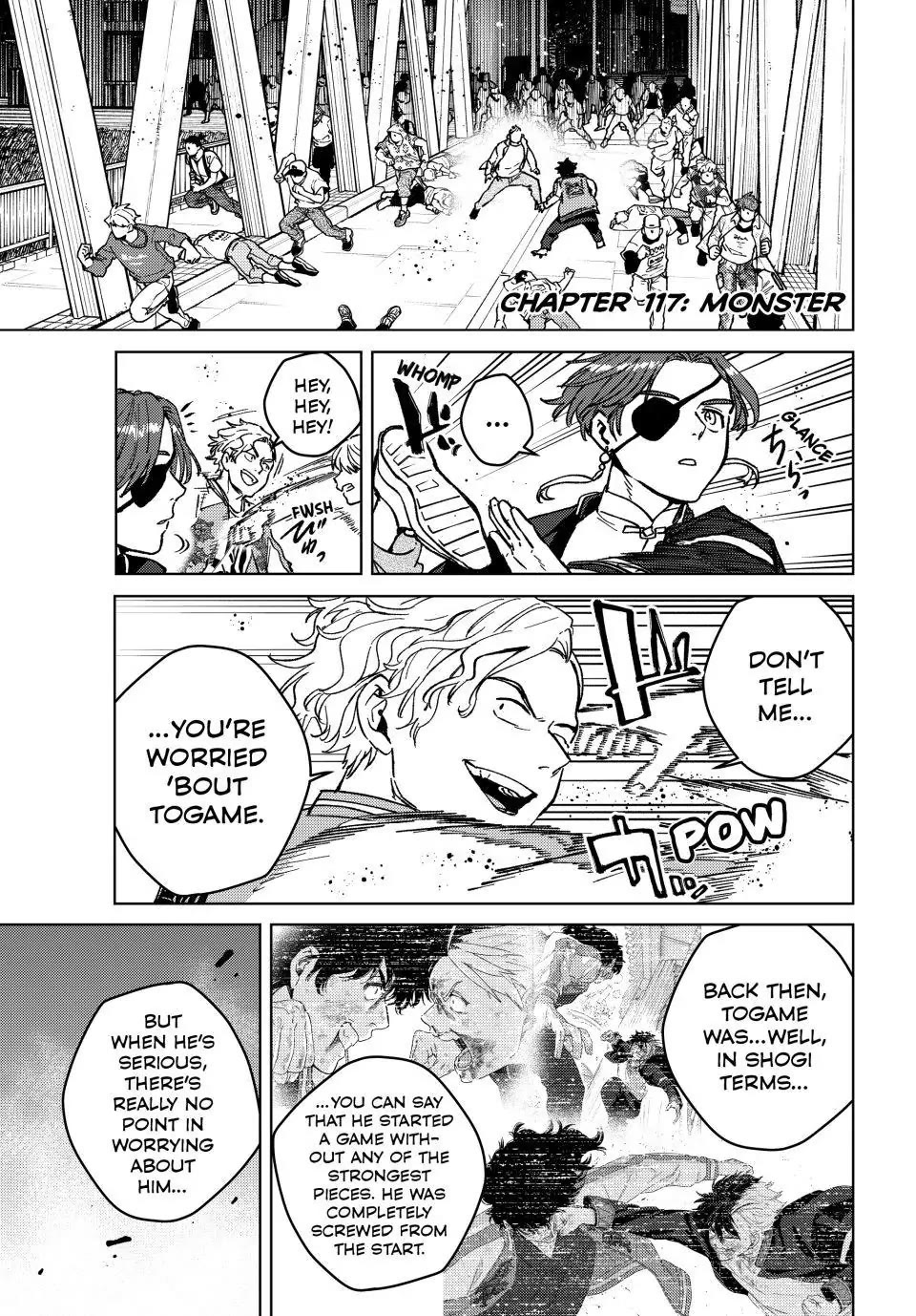 Wind Breaker (NII Satoru) Chapter 117 page 1 - Chapter 117: Monster