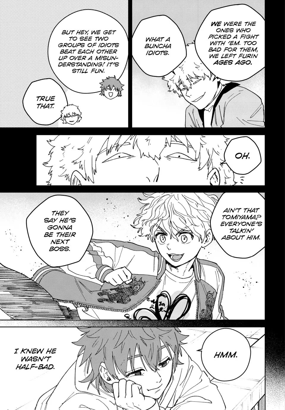 Wind Breaker (NII Satoru) Chapter 136 page 3 - Chapter 136: King of The Jungle