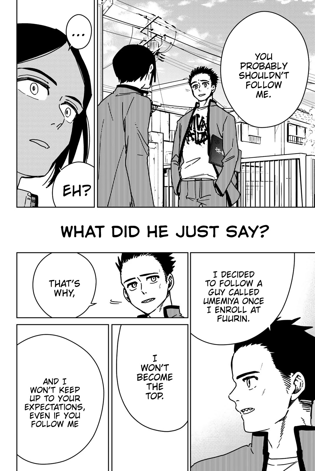 Wind Breaker (NII Satoru) Chapter 15 page 12 - Chapter 15: Chasing after that back