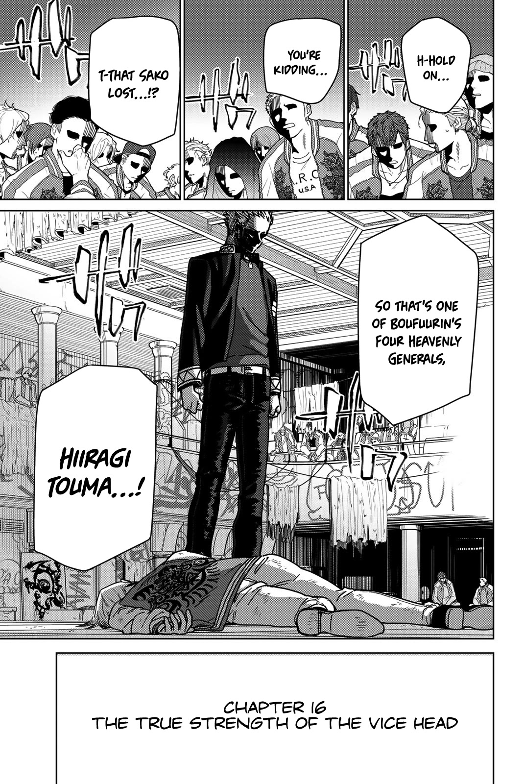 Wind Breaker (NII Satoru) Chapter 16 page 1 - Chapter 16: The True Strength Of The Vice Head