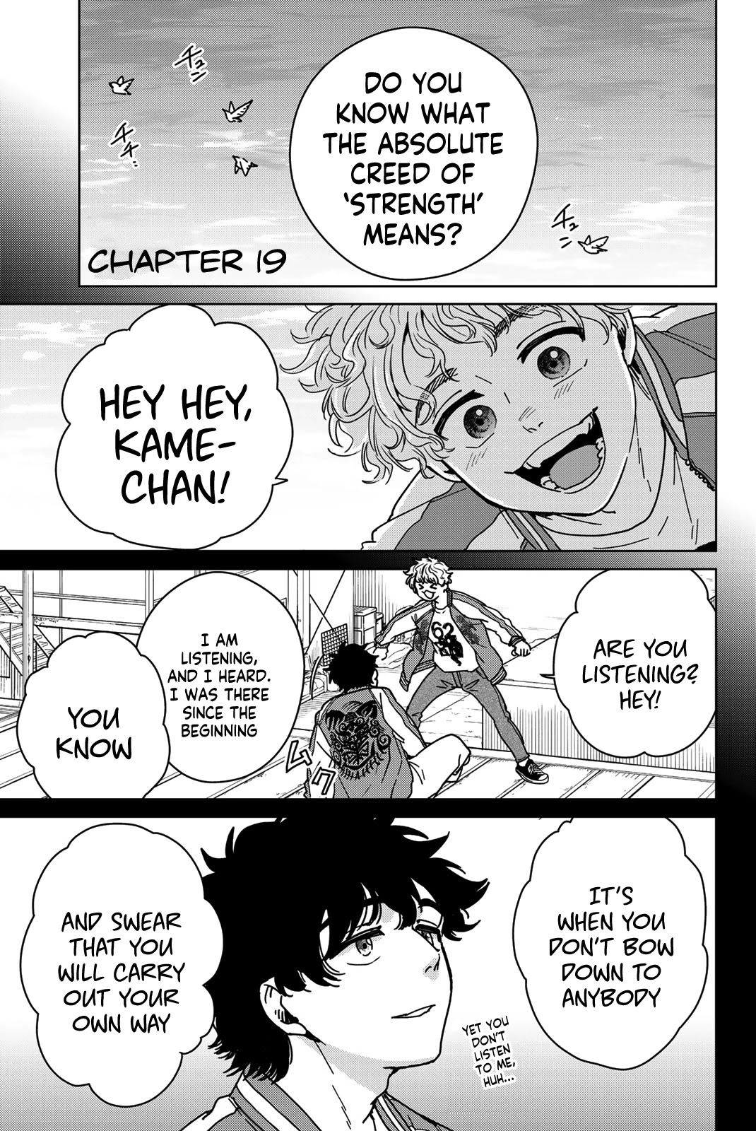 Wind Breaker (NII Satoru) Chapter 19 page 1 - Chapter 19: Setting Sun