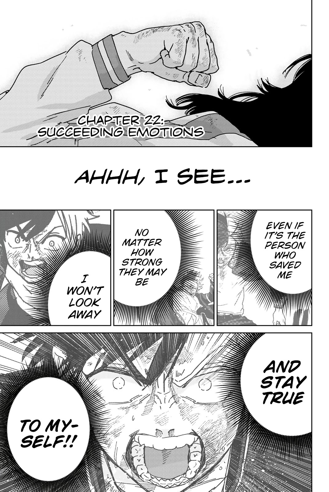 Wind Breaker (NII Satoru) Chapter 22 page 1 - Chapter 22: Succeeding Emotions