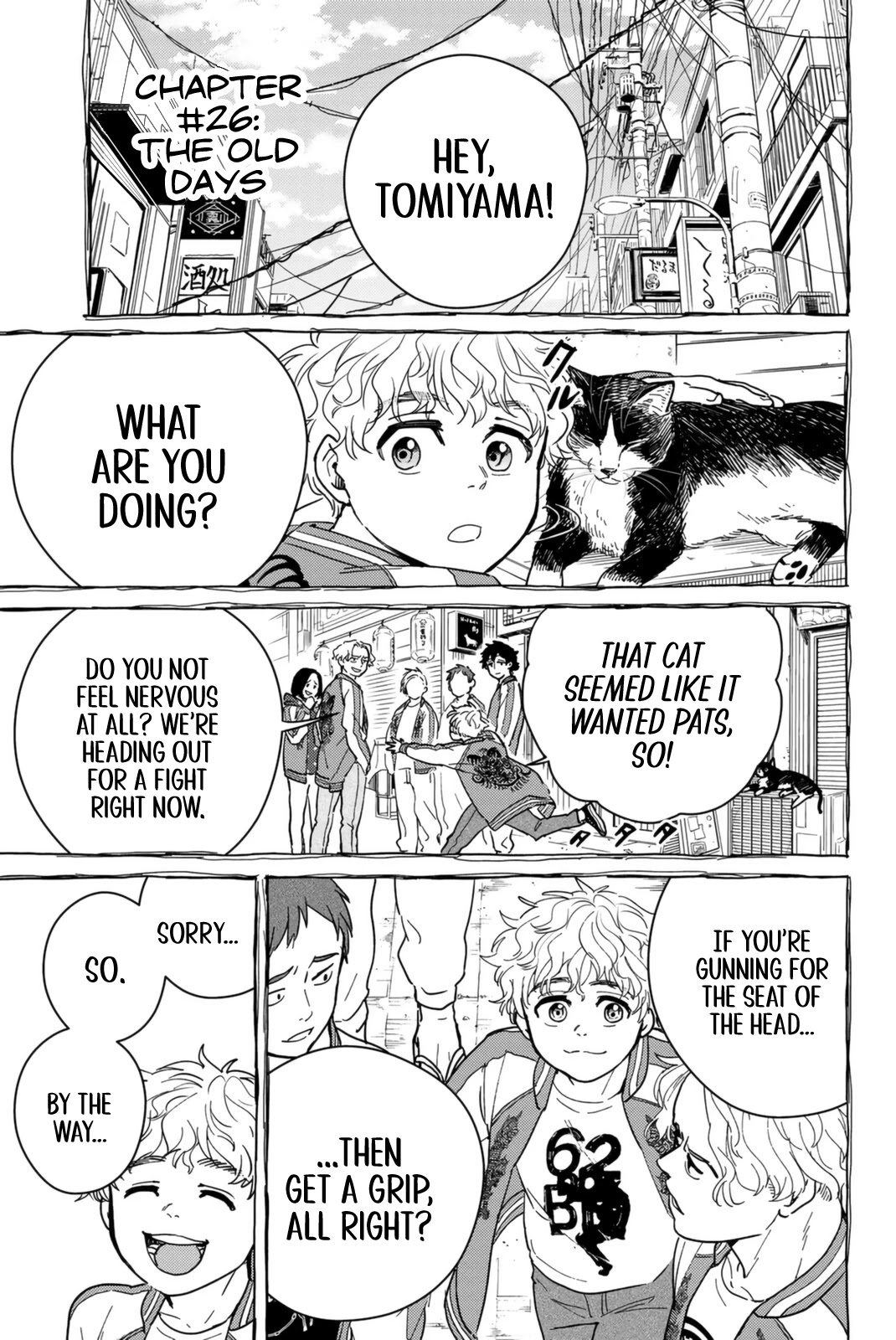 Wind Breaker (NII Satoru) Chapter 26 page 1 - Chapter 26: The Old Days