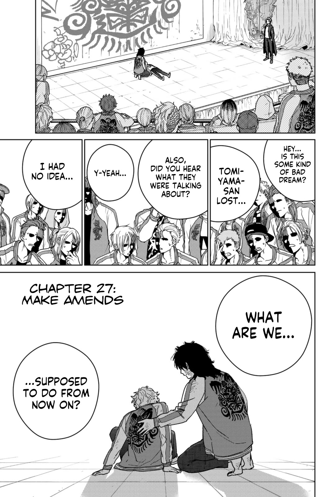 Wind Breaker (NII Satoru) Chapter 27 page 1 - Chapter 27: Make Amends