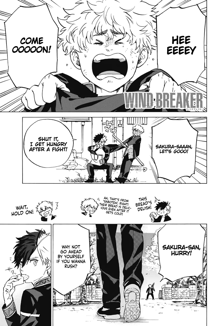 Wind Breaker (NII Satoru) Chapter 3 page 1 - Chapter 3: Fanatic