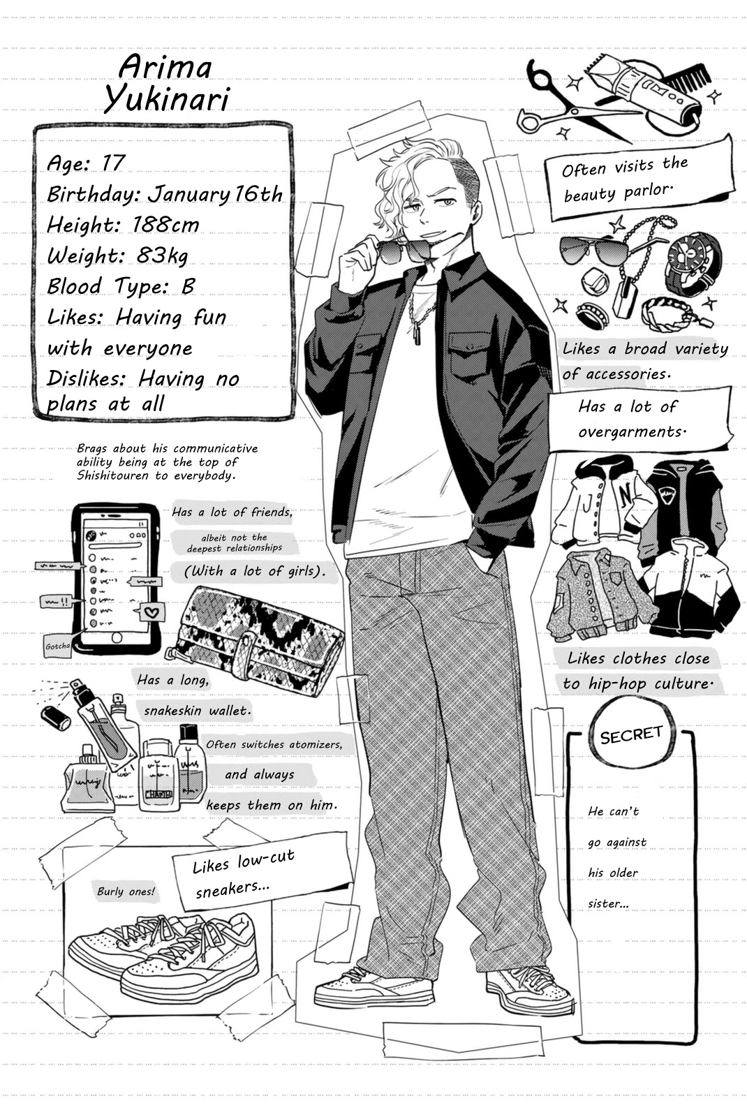 Wind Breaker (NII Satoru) Chapter 32.5 page 1 - Chapter 32.5: Omake