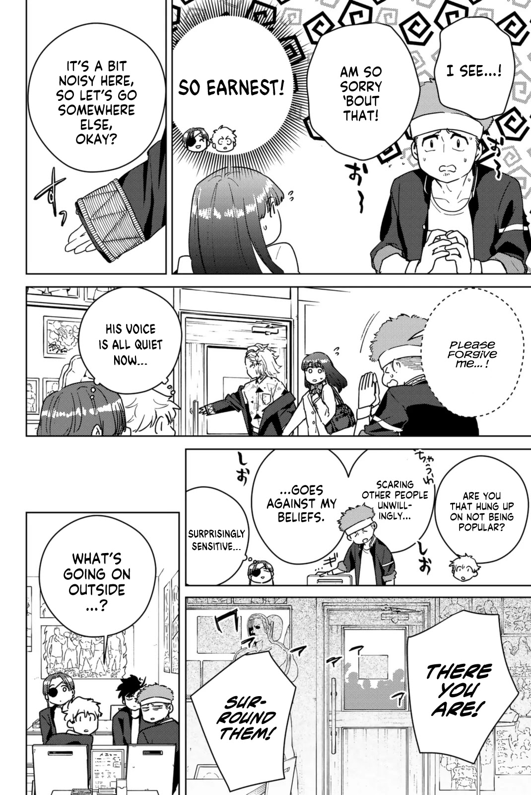 Wind Breaker (NII Satoru) Chapter 32 page 12 - Chapter 32: Muscle & Gentle