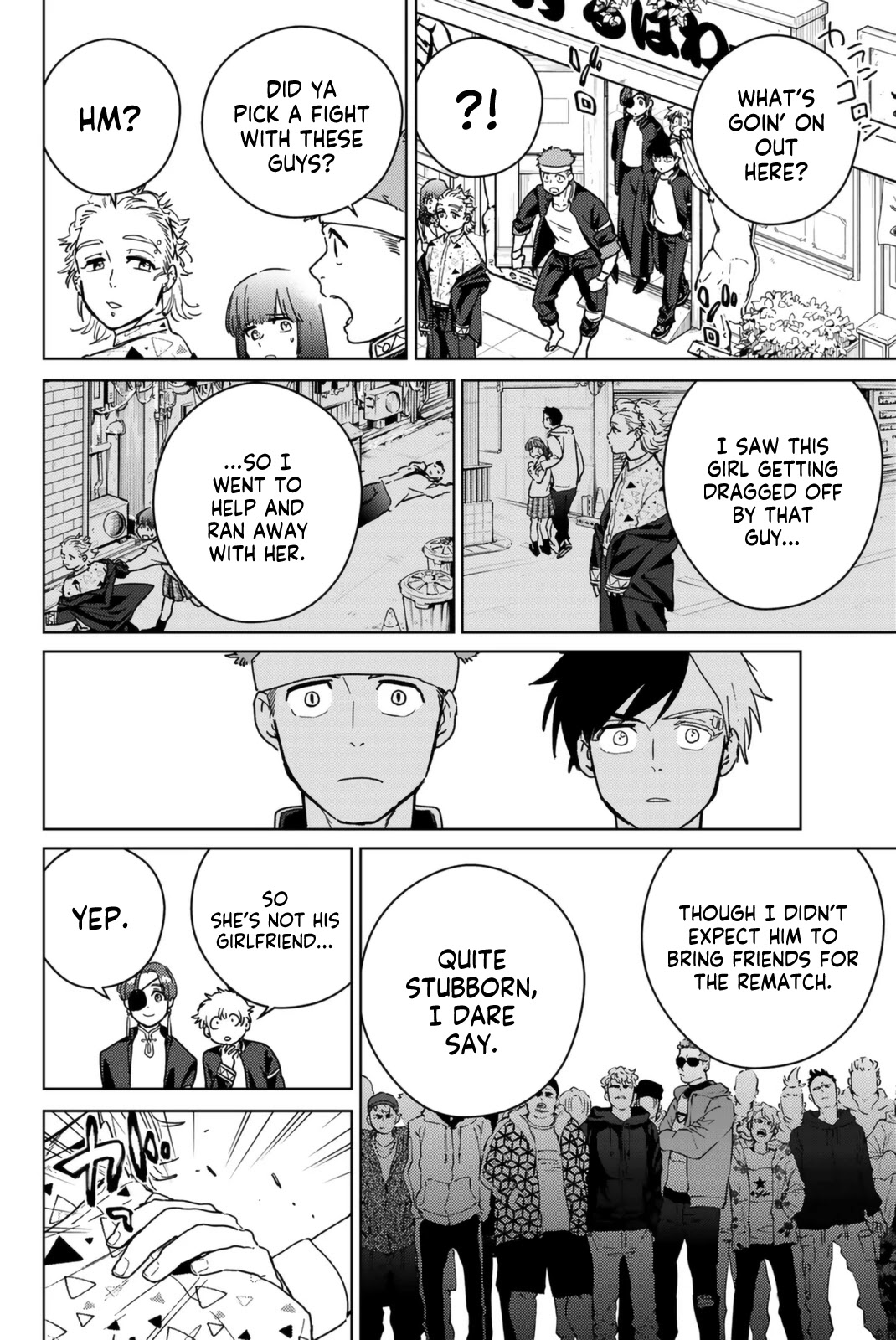 Wind Breaker (NII Satoru) Chapter 32 page 14 - Chapter 32: Muscle & Gentle