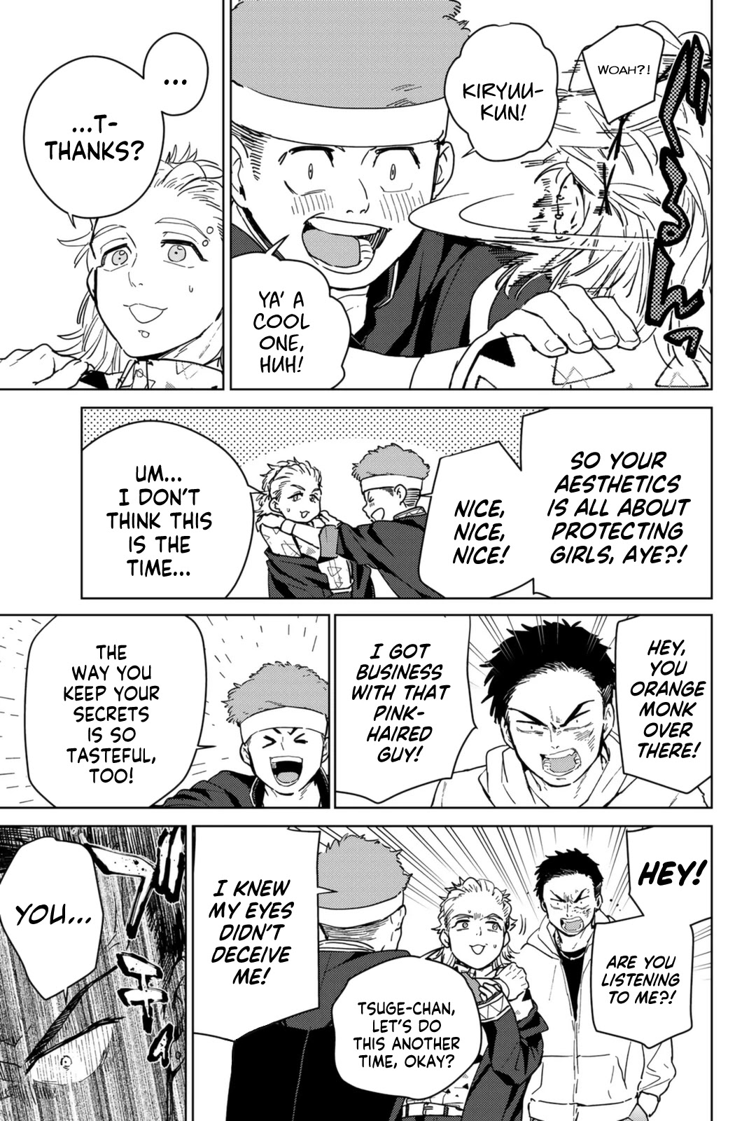 Wind Breaker (NII Satoru) Chapter 32 page 15 - Chapter 32: Muscle & Gentle