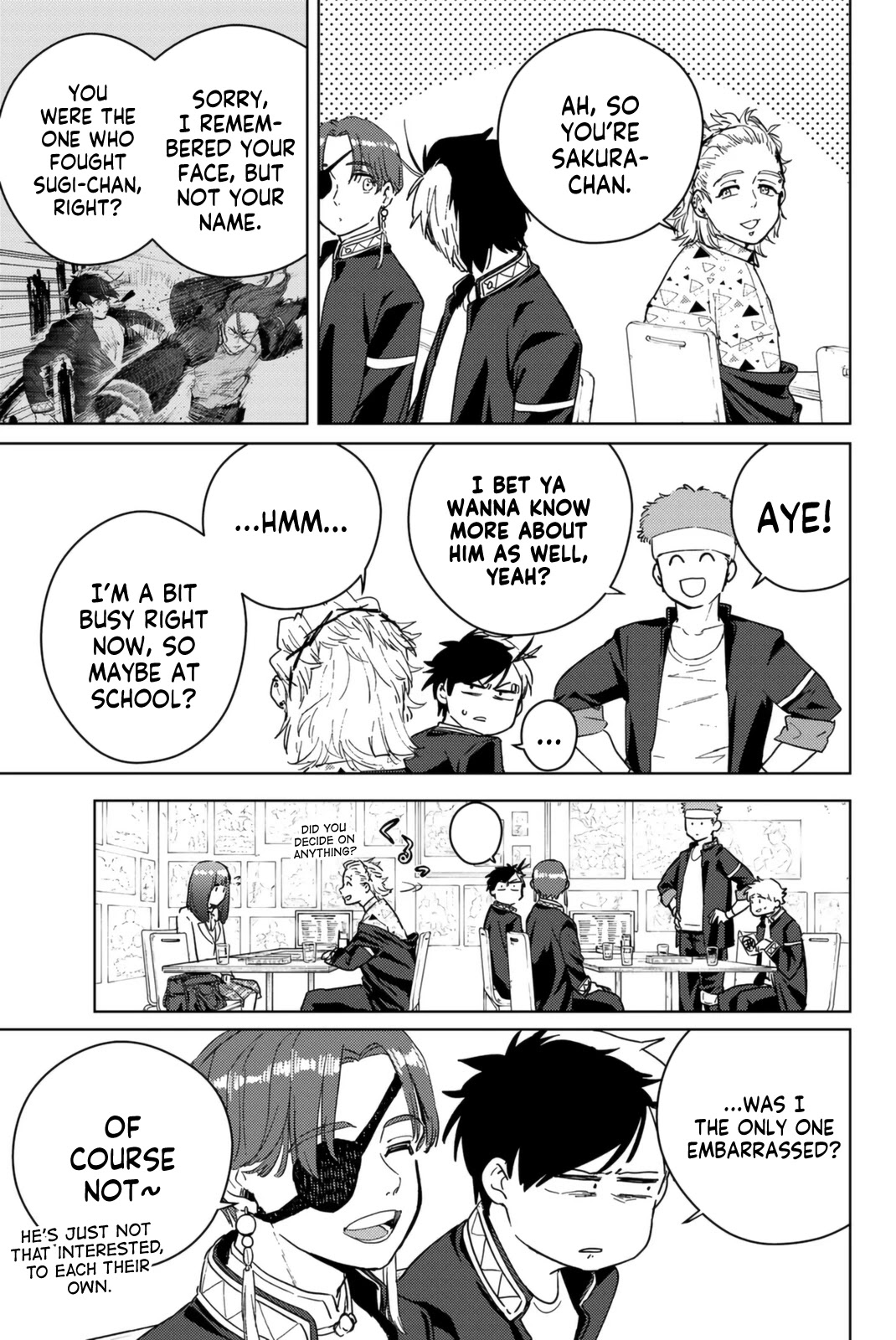 Wind Breaker (NII Satoru) Chapter 32 page 7 - Chapter 32: Muscle & Gentle