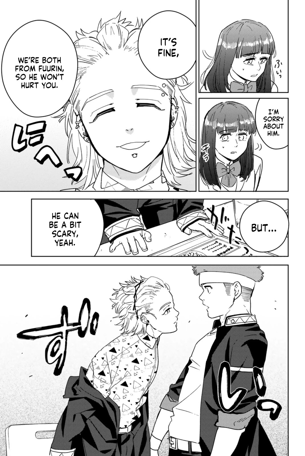 Wind Breaker (NII Satoru) Chapter 32 page 9 - Chapter 32: Muscle & Gentle