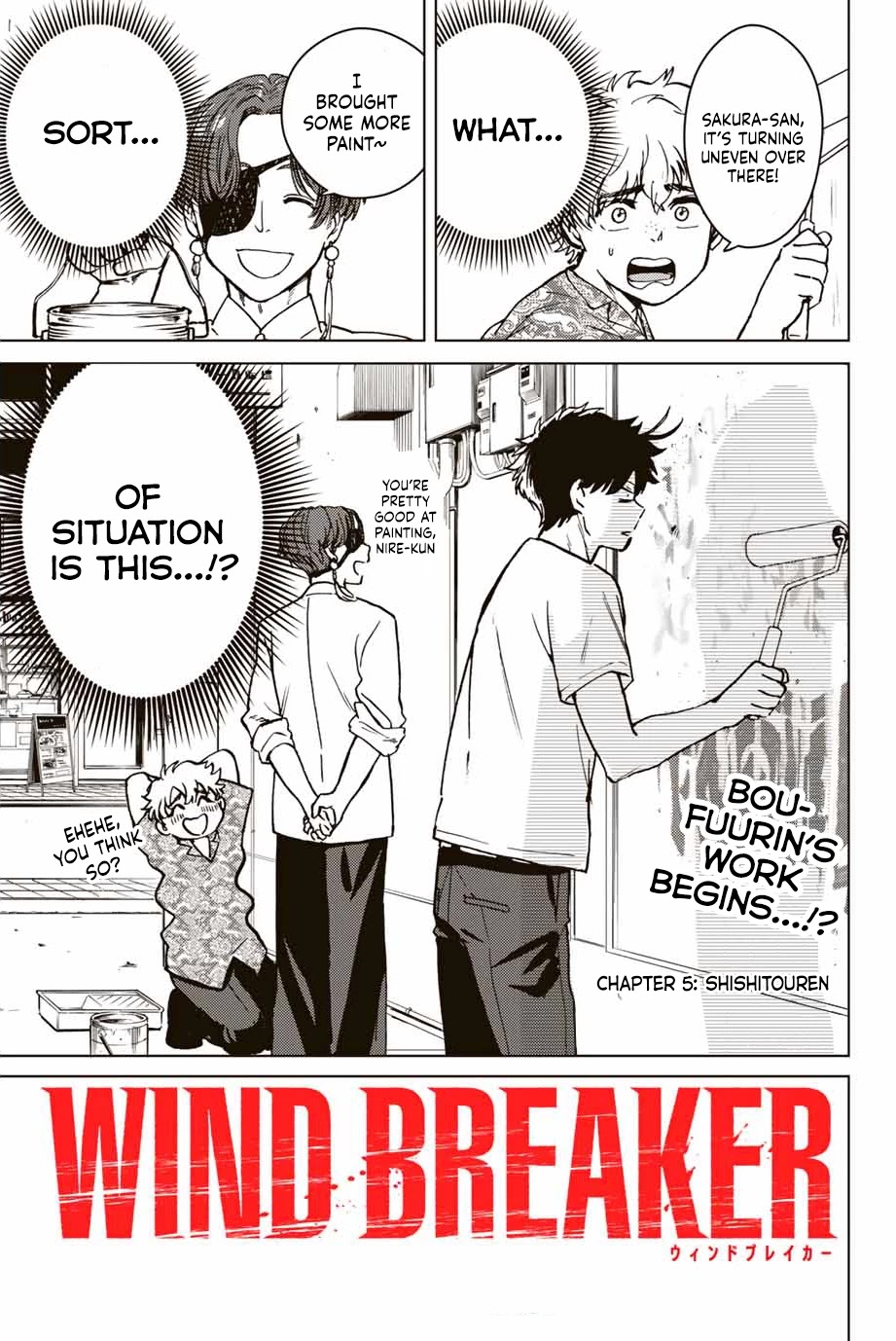 Wind Breaker (NII Satoru) Chapter 5 page 1 - Chapter 5: Shishitouren