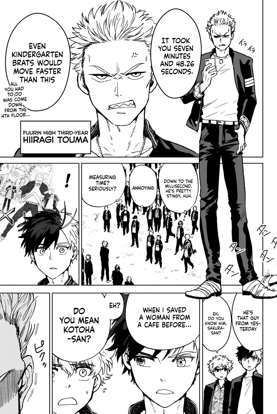 Wind Breaker (NII Satoru) Chapter 5 page 3 - Chapter 5: Shishitouren
