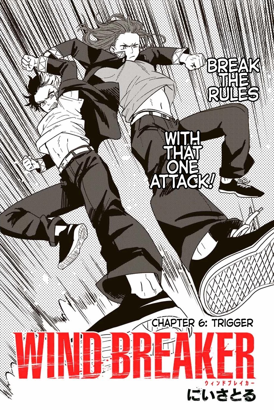 Wind Breaker (NII Satoru) Chapter 6 page 1 - Chapter 6: Trigger